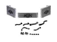 Aluminium radiator for water coolant fluid & hoses SET OF 3. Porsche 997.2 GT3 / GT3 RS - 99710613102, 99710613103, 99710613202, 99710613203, 99610603773, 99610603775 - 7047, 7048, 7053