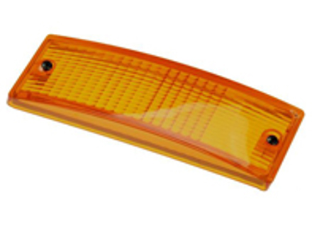Side indicator lens, Amber. Porsche 911 74-89 / 912 76 / 930 - 91163191600