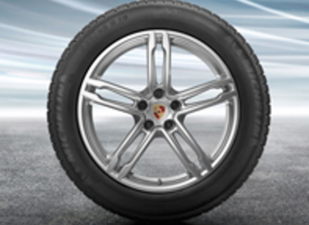 19' Macan Sport Lichtmetalen Velgen & Winterbanden Origineel Porsche - 95B044630C, 95B044640C