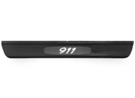 Door sill, in black for Porsche 996 Carrera - 99655130303A03
