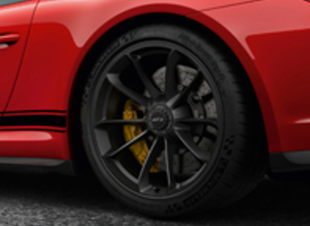Cerchi in lega da 20' 991.2 GT3 in colore nero (satinato-lucido) Original Porsche - 99104460310 Cerchi in lega da 20' 991.2 GT3 in colore nero (satinato-lucido) Original Porsche - 99104460310