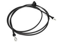 Release cable bonnet. Porsche 996 / 986 Boxster - 99651101800, 99651101701