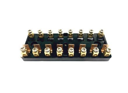 Scatola fusibili a 8 poli. Porsche 911 1974-89 / 930 1975-77 - 91161208701 - 911 612 087 01