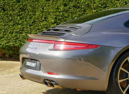 Rear ducktail spoiler carbon fibre. Porsche 991.1 - 99150498114, 99150498115 - 991.1.25.01.GB, 991.1.25.01.BC, 991.1.25.01.VGC, 991.1.25.01.PR