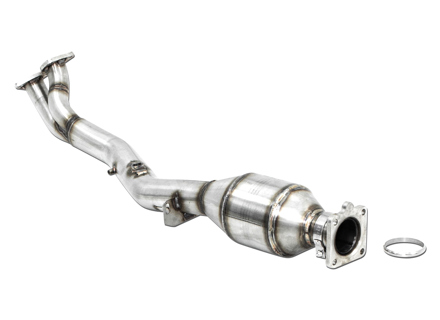Sport downpipe manifold-back with catalytic converter replacement pipe - Porsche 968 3.0L CARGRAPHIC N-GT - 94411108112, 94411199111