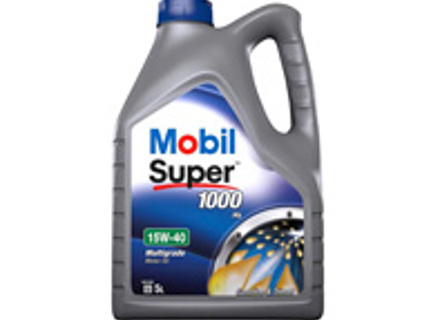 美孚发动机油 15W/40 超级 M 5 升 - 15W-40, 15W/40, 15W 40, 151180
