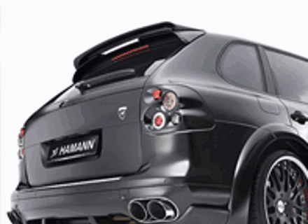 Roof Spoiler. Hamann for Cayenne MKII