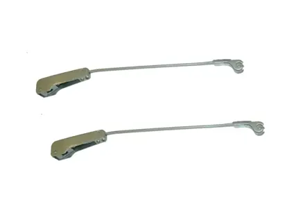 Wiper arm Pickle fork style PAIR LHD. Porsche 356A Speedster - 64462830140, 64462830240 - 356WSN002