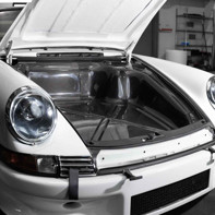 Rennline carbon fibre 'frunk' Porsche 911 1965 - 1989 LHD backdate with power brakes - PCG55104526, 91155104500, 91155104500700, 90155104925, 9015514925700, 90151105022 Rennline carbon fibre 'frunk' Porsche 911 1965 - 1989 LHD backdate with power brakes - PCG55104526, 91155104500, 91155104500700, 90155104925, 9015514925700, 90151105022