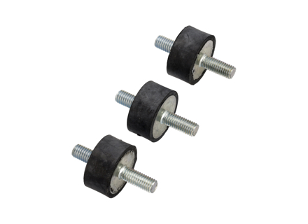 Tampons en caoutchouc pour radiateur d'huile, lot de 3. Porsche 911 1984-89 - 93020723900, 93020723901, 93020723902 - 930 207 239 02