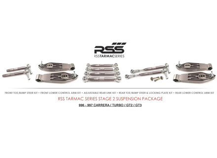 RSS Tarmac Series Stage 2 Suspension Package Porsche 997.2 GT3/RS, GT2/RS - 370, 356, 357, 307, 312, 333, 363