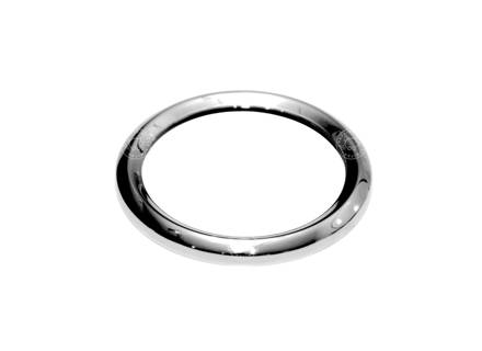 Bisel cromado del cuadro de instrumentos VDO de 50 mm. Porsche 356A/356B/356C - 356741002 - NLA741002