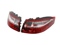 Knipperlicht achter, Helder/Rood met LED lampen voor Porsche 996 - 99663148500, 99763148600, 99663148602, 99663148502, 99663143301, 99663143401, 99663143303, 99663143403