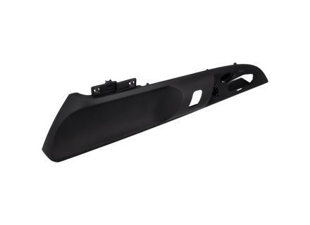 Rivestimento inserto maniglia porta interna destra per guida a sinistra. Porsche 987.2 Boxster / 987.2 Cayman / 997 turbo / 997 GT3 - 98755535202A03, 987555352025Z1, 987555352028P9, 98755535202N23