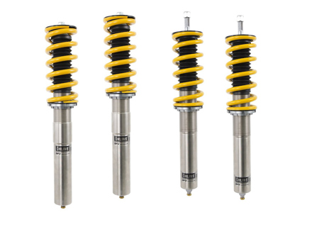 Kit de suspension réglable (sans ressorts). Porsche GT4 981 / GT4 /Boxster Spyder 718 Technologie Ohlins DFV