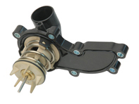 Water pump thermostat housing with insert. Porsche 958 Cayenne Hybrid / 970 Panamera Hybrid - 95810603202, 95810603201, 95810603200, 06E121111AL - URO-012414 Water pump thermostat housing with insert. Porsche 958 Cayenne Hybrid / 970 Panamera Hybrid - 95810603202, 95810603201, 95810603200, 06E121111AL - URO-012414