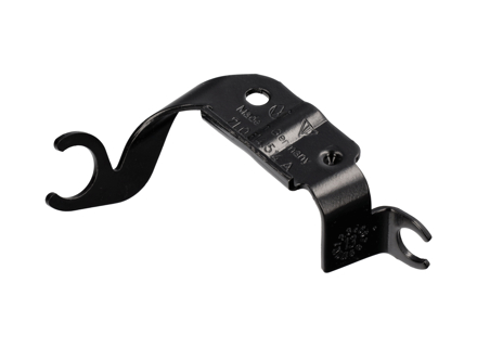 前制动软管固定器。保时捷 9PA (955) 卡宴 2003-06 / 9PA.1 (957) 卡宴 2007-10 - 95535550, 95535550410, 95535550310