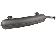 Exhaust Muffler / Silencer Rear box. With TÜV/EEC approval Porsche 911 1965-73 2 IN / 1 OUT - 92210S, 92210, 92210OE, 1620607600, 1620609000, 1620607800, 91111102500, 91111102505, 91122092210S, 91122092210, 91122092210OE - 1620607600