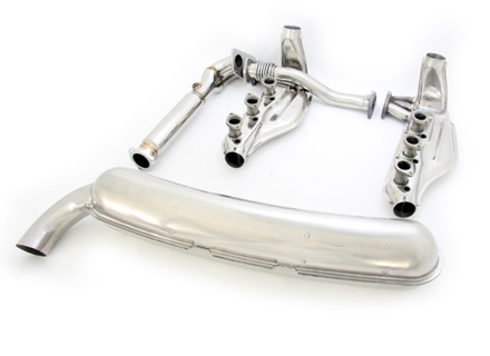 Escape e intercambiador de calor Sistema de salida única Porsche 911 1984-89 - 93011116905, 93011118303, 93011118306, 93011323009, 93011323015, 93011323025, 93011323028, 93011104300, 93011104303, 93021102901