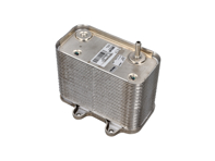 Radiator Oil cooler on engine. Porsche 997 3.8L - 99710702500, 997 107 025 00, 8MO376729621, 99710702502