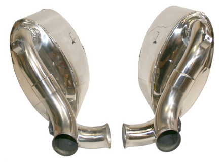 Auspuff Schalldämpfer / Schalldämpfer Sport. Porsche 993 Turbo/Turbo S - 93.330S, 93330S, 1620601610, 99311104501, 99311104654, 99311104655, 99311104554, 99311104555 - 93.330S, 1620601610