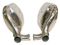 Exhaust Muffler / Silencer Sports. Porsche 993 Turbo / Turbo S - 93.330S, 93330S, 1620601610, 99311104501, 99311104654, 99311104655, 99311104554, 99311104555 - 93.330S, 1620601610