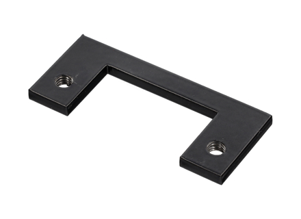 Threaded locating plate front bonnet lock. Porsche 356A 1955-59 - 356 51284, 35651284 - PRS36