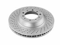 Disque de frein arrière. Porsche 981 Boxster Spyder / 982 Boxster GTS / 982C Cayman GTS - 98135240300, 98135240400 - 19056, 19092