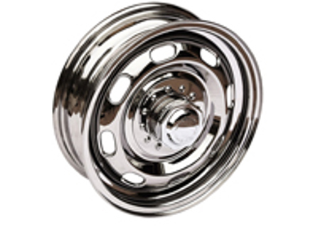 15' 4.5J Steel 'Knock off' wheel, chrome-plated Porsche 356 15' 4.5J Steel 'Knock off' wheel, chrome-plated Porsche 356