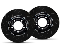 EBC Racing Two-piece floating Front SLOTTED Brake Discs for Porsche - 38007063, 38007064, 99135140581, 99135140681, 99135140682 - SG2F016 EBC Racing Two-piece floating Front SLOTTED Brake Discs for Porsche - 38007063, 38007064, 99135140581, 99135140681, 99135140682 - SG2F016