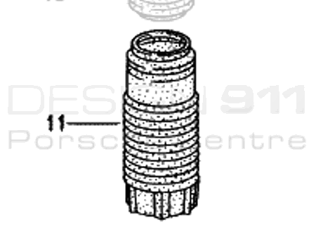 Shock Absorber Bellow. Porsche 993 RS