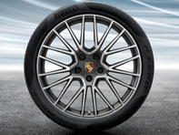 21' Cayenne RS Spyder Alloy Wheels & Summer Tyres Original Porsche - 9Y0044675H 21' Cayenne RS Spyder Alloy Wheels & Summer Tyres Original Porsche - 9Y0044675H