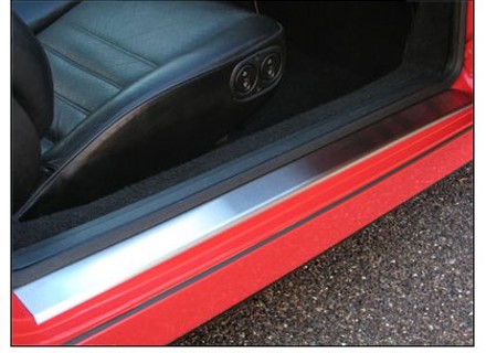 Side sill trims. Porsche 911 / 912 / 930 / 964 / 993 - 90155111520, 90155111620, 91155111900, 91155161900, 91155112000, 91155162000 - SP01BLACK, SP01BRUSHED, SP01CARBON, SP01MATTE