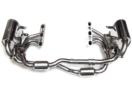 Sports Exhaust, Headers & Replacement Catalytic Converter Package Porsche 996 C2 / C4 / C4S - 99611112257, 99611113254, 99611198404, 99611113274, 99611113275, 99611113270, 99611198405, 99611113168, 99611198504, 99611113174, 99611113175, 99611113170, 99611198505, 99611112157, 99611113154