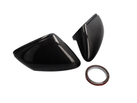 Door mirror covers in dry carbon fibre RHD. Porsche 992 / 9J1 Taycan - 992857527GG2X, 992857528GG2X - ML-ZDH435-PRO