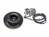 Kit capteur de référence/synchronisation d'allumage, poulie 127/90 mm avec climatisation. Porsche 911 1974-83 - 93060250052, 91110201550, 91110202201, 93010202301, 93010202303 - AMS9050053, AMS9050099