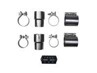 Exhaust Fitting Kit for 976 Panamera Slip-On Line Titanium Exhaust. Porsche 976 Panamera V6 - P-MF1052