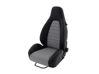 Track Bucket Sports Seat - 911 RECLINE, PVC Leather with Houndstooth Centres - 9997809100, 9997809110 - JT-B51-HT