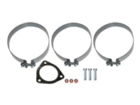 Mounting Kit  with 3 straps for rear exhaust. Porsche 911 1975-83 - 90111115704 - 92.201KIT, 1621700210