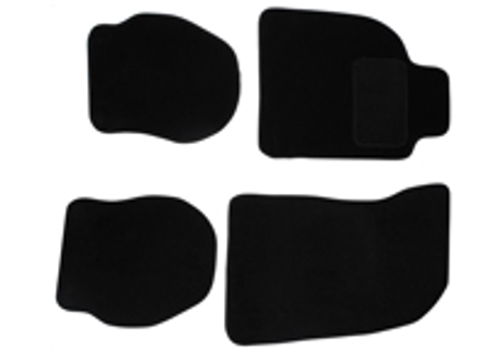 Fußmattensatz, schwarz. Porsche 964 / 993 LHD-Fahrzeuge - 964551021005FV, 96455102100 - EQ880802, 1601700310