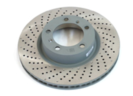 Brake Disc Rotor Front. Porsche 718 (982) Boxster / Cayman S (I450) (OE Part No 98135103101/ 98135103201) - 98135103101, 98135103201