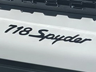 '718 Spyder' Rear Badge for Porsche 718 (982) Boxster Spyder - 98204480083041 '718 Spyder' Rear Badge for Porsche 718 (982) Boxster Spyder - 98204480083041