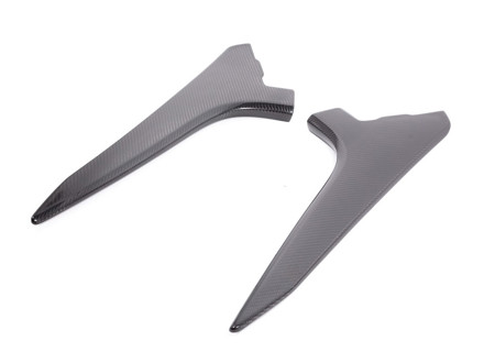 Rennline carbon fibre centre console side panels. Porsche 991 / 981 / 718 - 99155313102, 99155313202, 99155313101, 99155313201