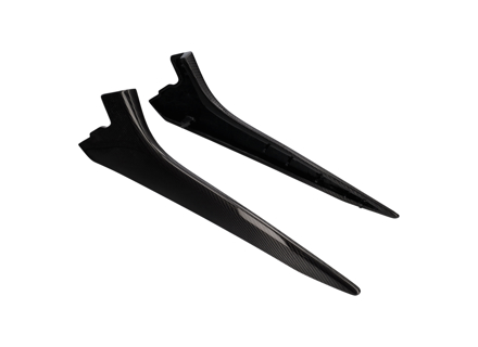 Pannelli laterali della consolle centrale in fibra di carbonio Rennline. Porsche 991/981/718 - 99155313102, 99155313202, 99155313101, 99155313201