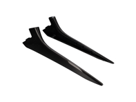 Paneles laterales de la consola central de fibra de carbono Rennline. Porsche 991/981/718 - 99155313102, 99155313202, 99155313101, 99155313201