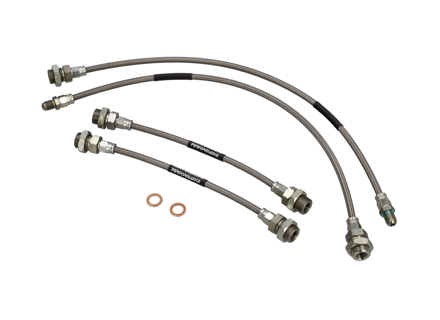 Mangueras de freno de acero inoxidable. Porsche 924/944 - DHK153