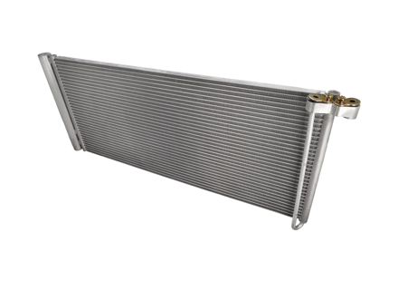 Condensatore dell'aria condizionata del radiatore (Air Con). Porsche 970Panamera - 97057311100, 97057311101