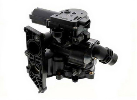 水泵恒温器。保时捷 95B Macan 2.0L - 95812101200, 95812111100, 95812111110, 95812111111, PAC121111A, PAC121111C, PAC121111B