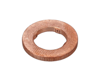 Joint torique métallique pour injecteur de carburant. Porsche 957 / 958 Cayenne Diesel 3.0L V6 2009-2011 - 95511051900 - A1640103, 173.190