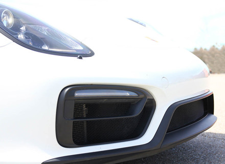 Kit de grille en treillis métallique pour pare-chocs avant Rennline. Porsche 981 Cayman/Boxster GTS - E173, E173.169, E173169